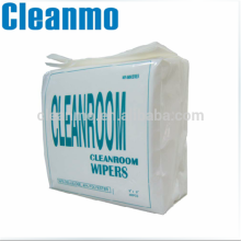 Disposable Spunlace Nonwoven Polycell / Polycellulose 55% Cellulose & 45% Polyester Cleanroom Wipes 0609